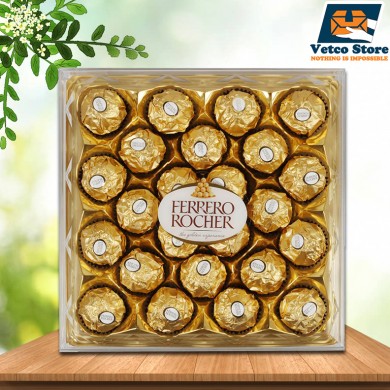 Kẹo socola Ferrero Rocher 300g (Hộp 24 viên)